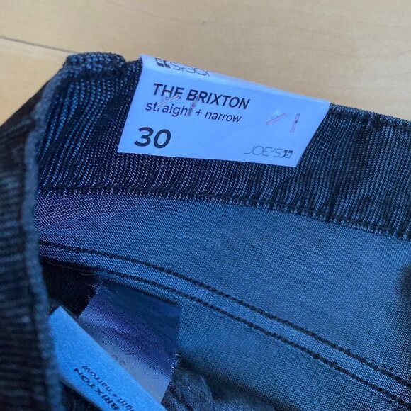 JOES Jeans BNWT Corduroy Pants 30 Black Straight - Picture 8 of 15